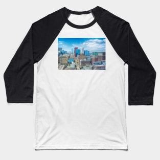 View from a Chicago Loop High Rise Baseball T-Shirt